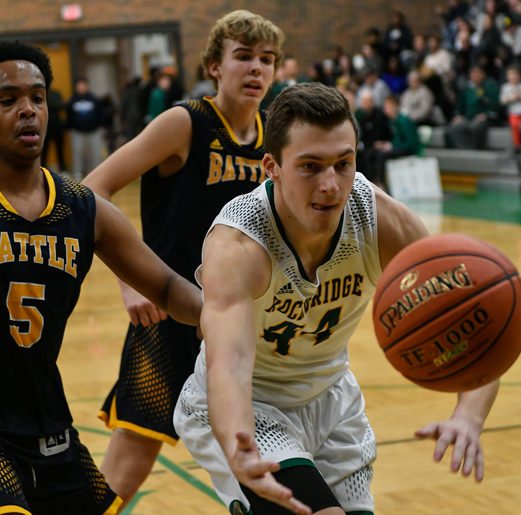 Rock Bridge senior forward Cooper Deneke